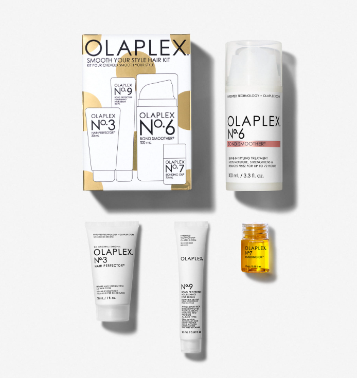 
<span>Olaplex Smooth Your Style Kit</span>
