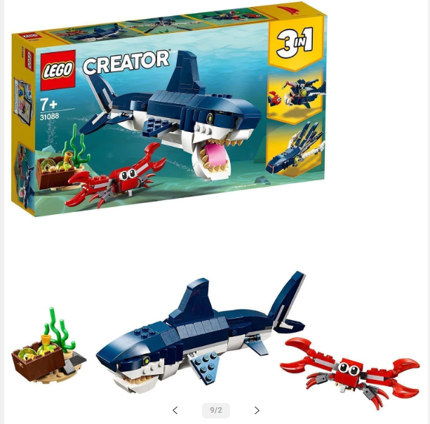 
<span>LEGO - Creator 3w1 Morskie Stworzenia</span>
